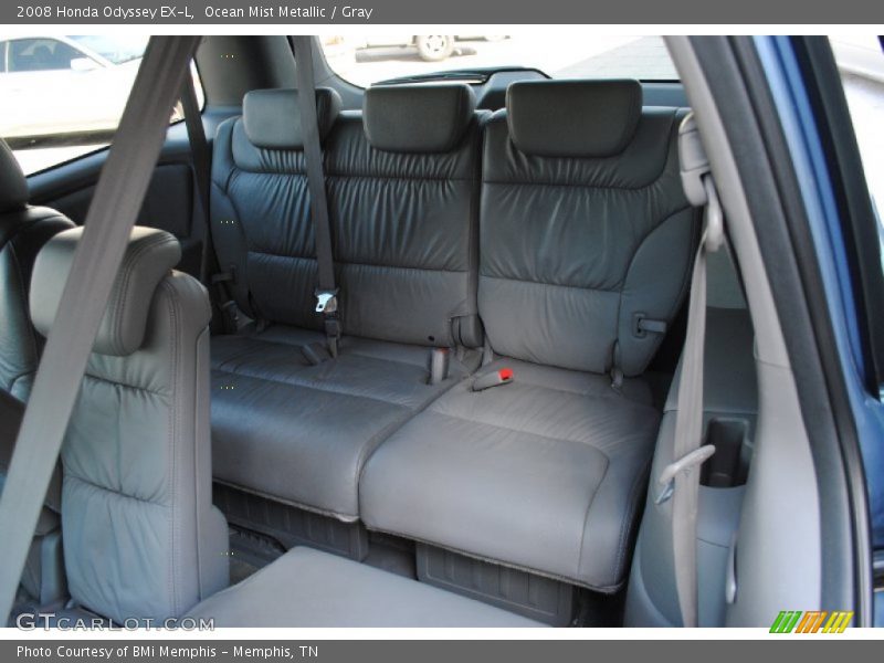 Ocean Mist Metallic / Gray 2008 Honda Odyssey EX-L