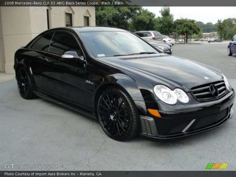 Front 3/4 View of 2008 CLK 63 AMG Black Series Coupe