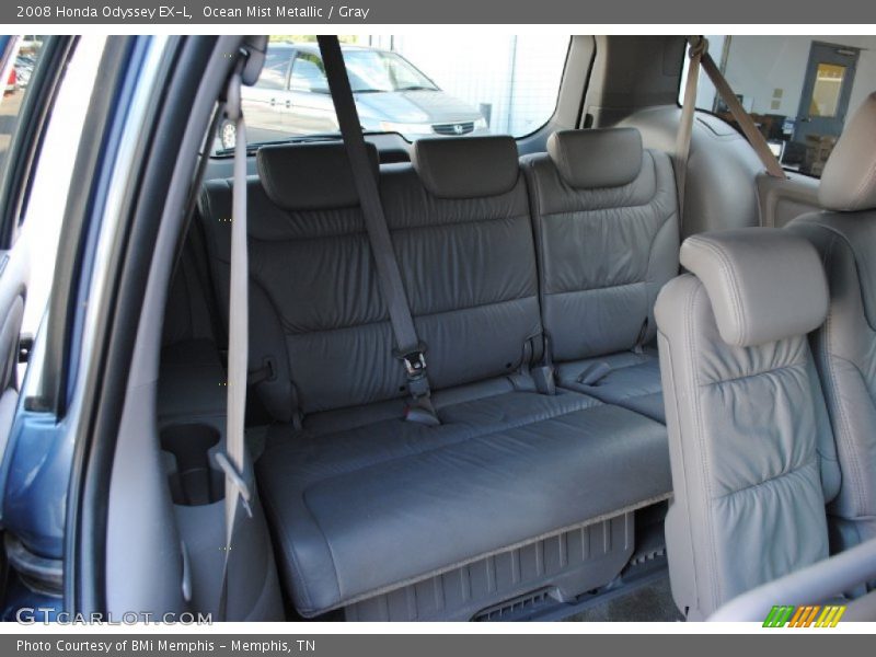 Ocean Mist Metallic / Gray 2008 Honda Odyssey EX-L