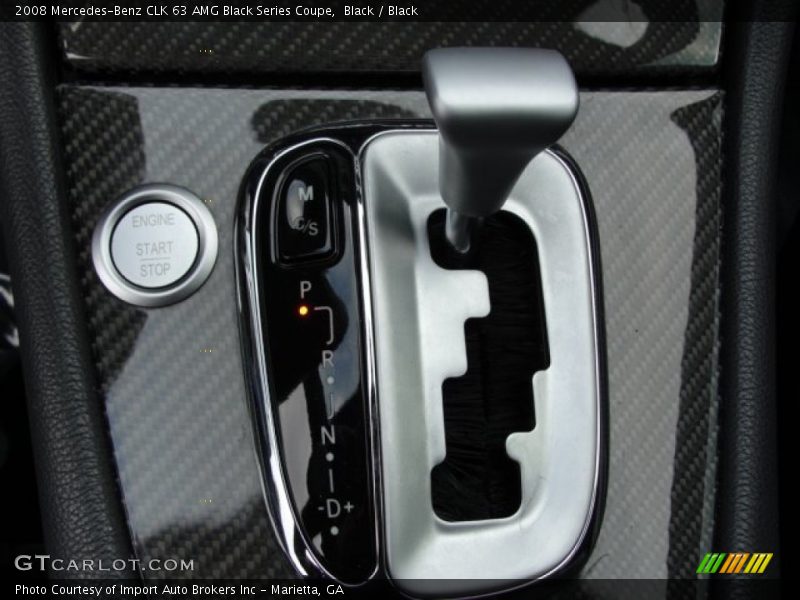  2008 CLK 63 AMG Black Series Coupe 7 Speed Automatic Shifter