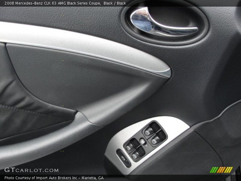 Controls of 2008 CLK 63 AMG Black Series Coupe