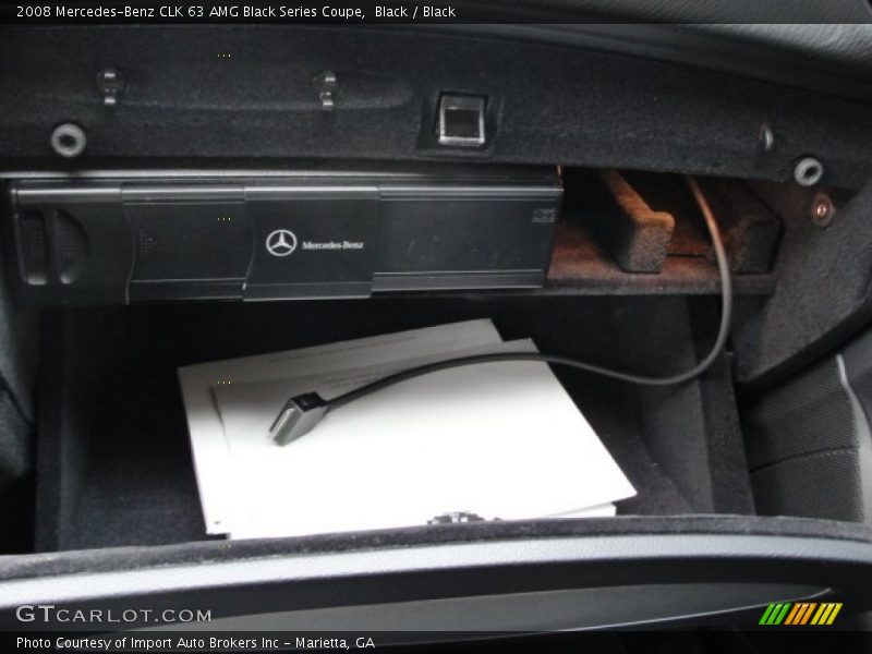 Black / Black 2008 Mercedes-Benz CLK 63 AMG Black Series Coupe