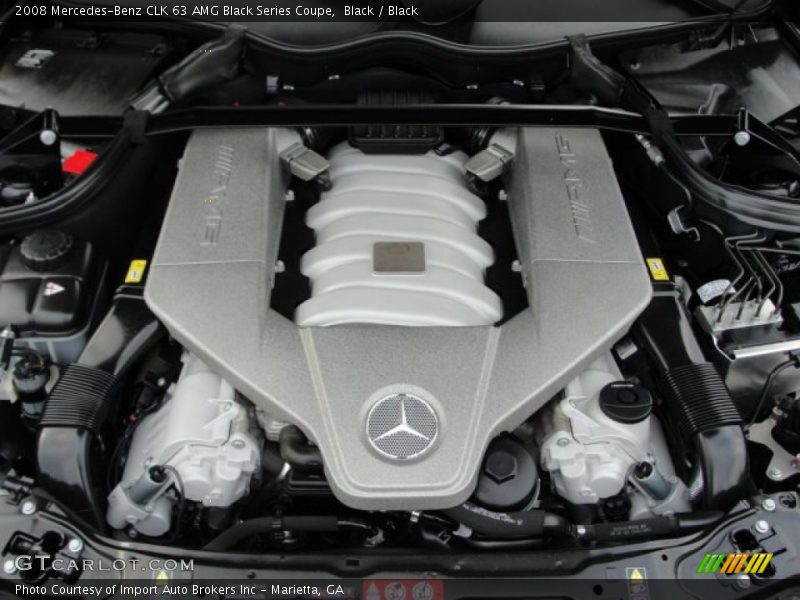  2008 CLK 63 AMG Black Series Coupe Engine - 6.3 Liter AMG DOHC 32-Valve VVT V8