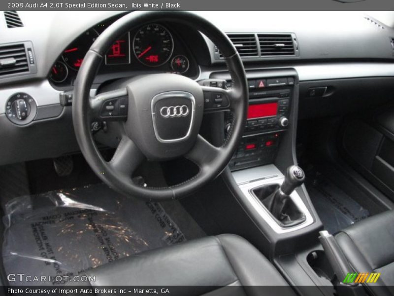 Ibis White / Black 2008 Audi A4 2.0T Special Edition Sedan