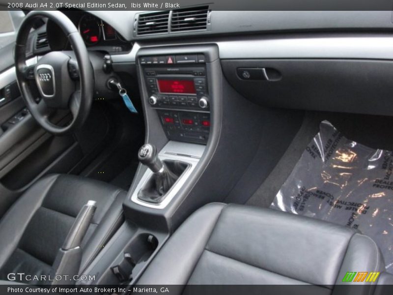 Ibis White / Black 2008 Audi A4 2.0T Special Edition Sedan