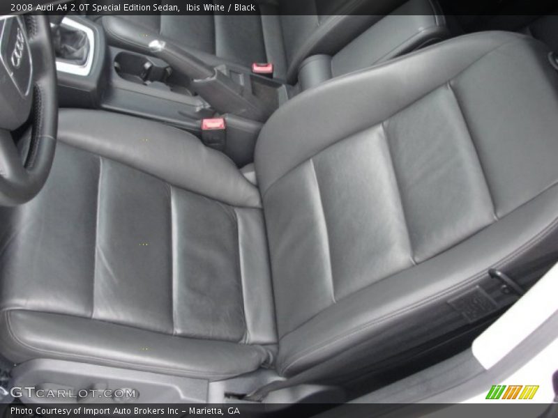 Ibis White / Black 2008 Audi A4 2.0T Special Edition Sedan