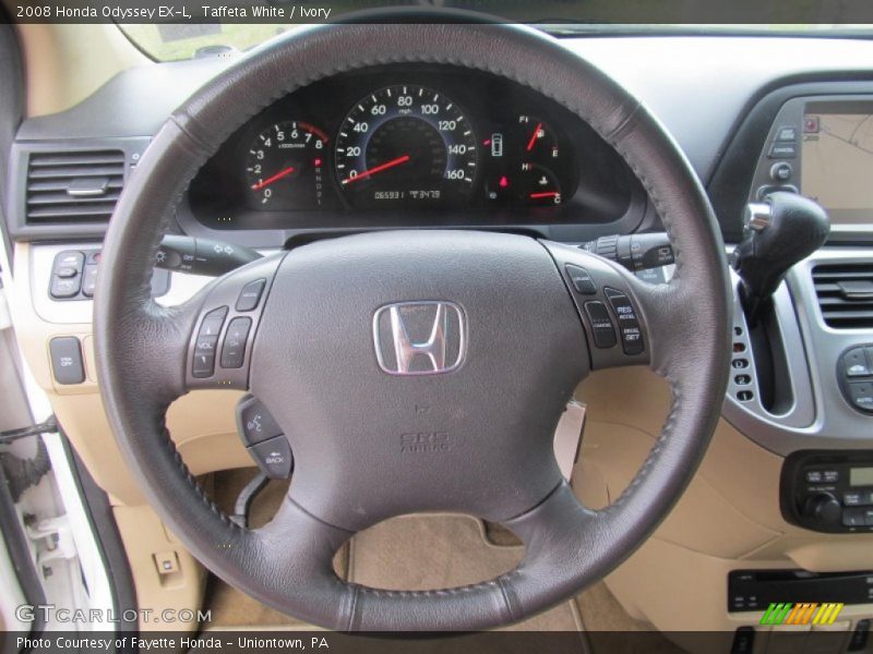 Taffeta White / Ivory 2008 Honda Odyssey EX-L