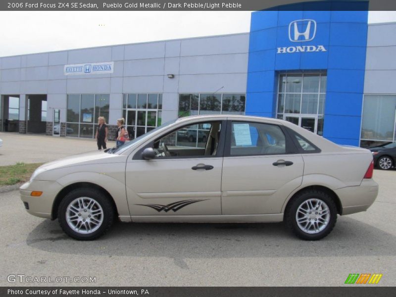 Pueblo Gold Metallic / Dark Pebble/Light Pebble 2006 Ford Focus ZX4 SE Sedan
