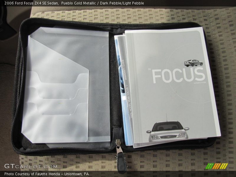 Books/Manuals of 2006 Focus ZX4 SE Sedan