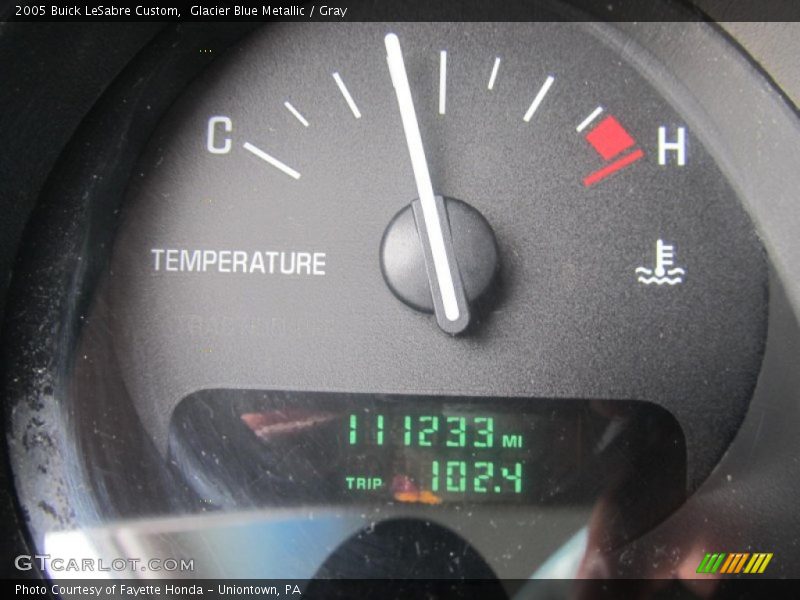 Glacier Blue Metallic / Gray 2005 Buick LeSabre Custom