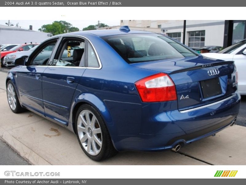  2004 A4 3.0 quattro Sedan Ocean Blue Pearl Effect