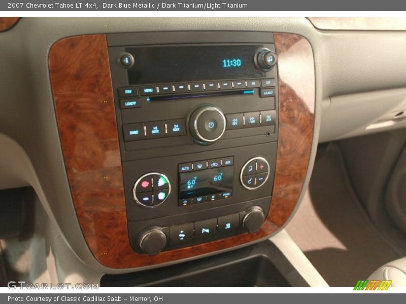 Dark Blue Metallic / Dark Titanium/Light Titanium 2007 Chevrolet Tahoe LT 4x4