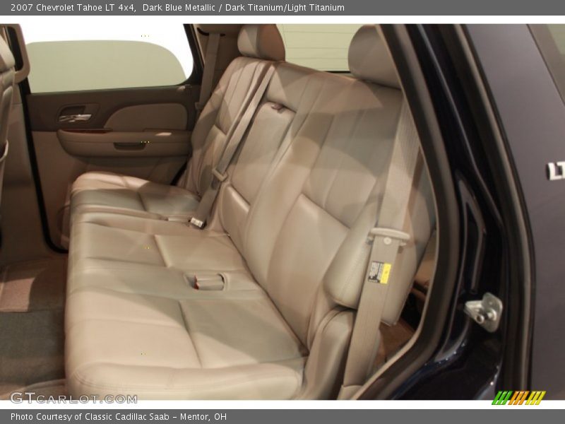 Dark Blue Metallic / Dark Titanium/Light Titanium 2007 Chevrolet Tahoe LT 4x4