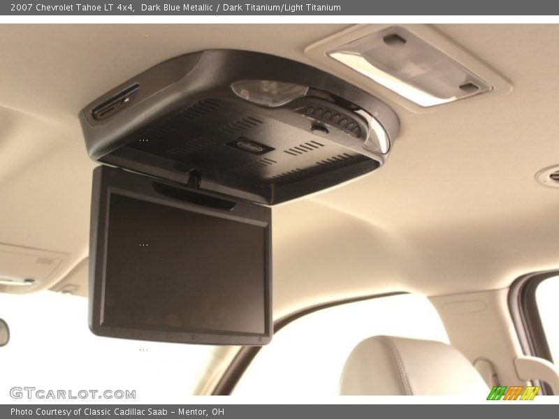 Dark Blue Metallic / Dark Titanium/Light Titanium 2007 Chevrolet Tahoe LT 4x4