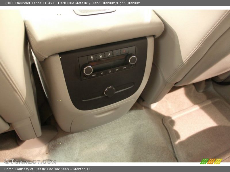 Dark Blue Metallic / Dark Titanium/Light Titanium 2007 Chevrolet Tahoe LT 4x4