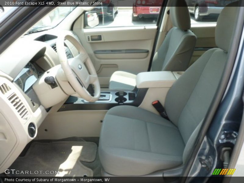 Steel Blue Metallic / Stone 2010 Ford Escape XLS 4WD