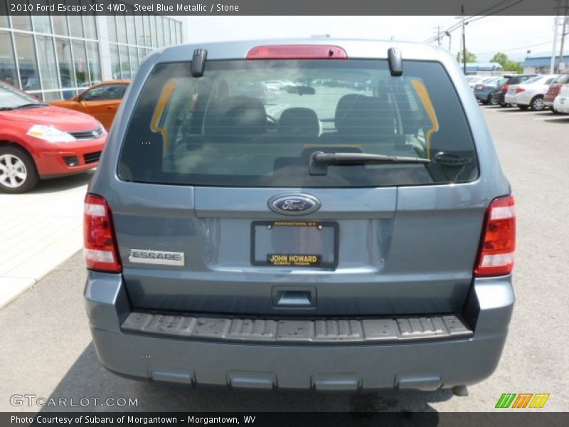 Steel Blue Metallic / Stone 2010 Ford Escape XLS 4WD