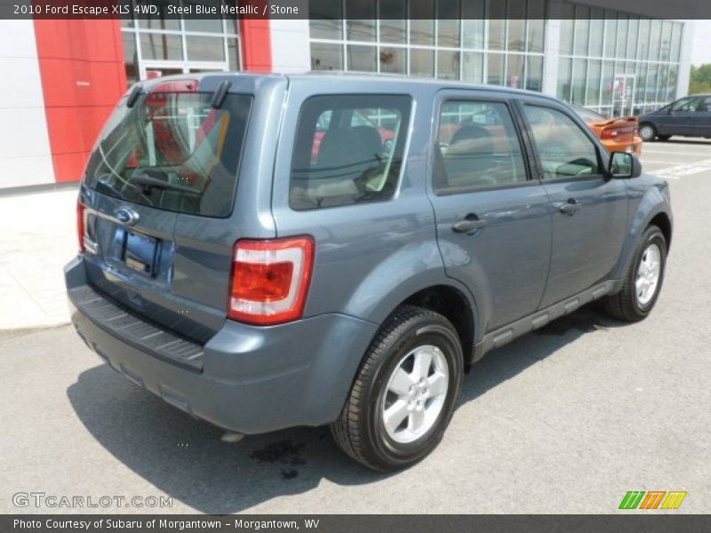 Steel Blue Metallic / Stone 2010 Ford Escape XLS 4WD
