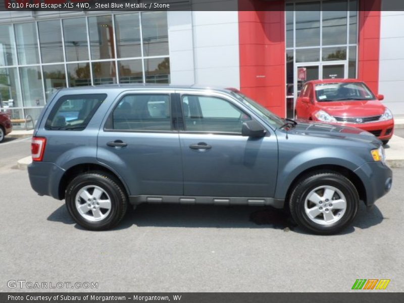 Steel Blue Metallic / Stone 2010 Ford Escape XLS 4WD
