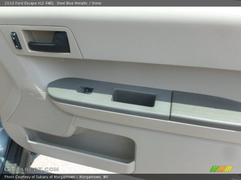 Steel Blue Metallic / Stone 2010 Ford Escape XLS 4WD