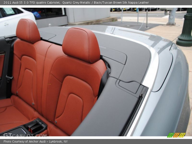 Rear Seat of 2011 S5 3.0 TFSI quattro Cabriolet