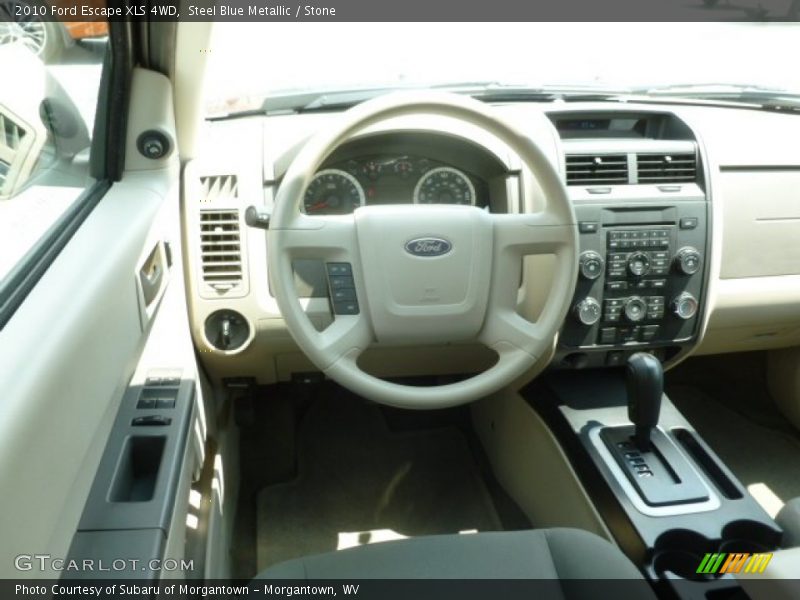 Steel Blue Metallic / Stone 2010 Ford Escape XLS 4WD