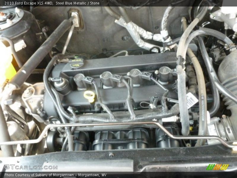 Steel Blue Metallic / Stone 2010 Ford Escape XLS 4WD