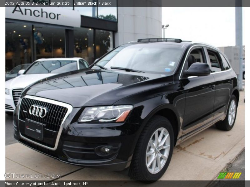 Brilliant Black / Black 2009 Audi Q5 3.2 Premium quattro