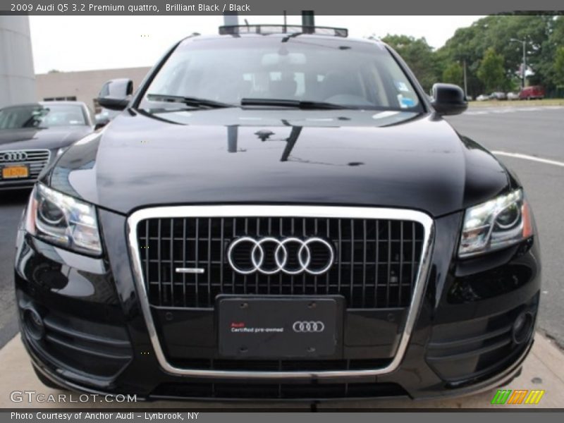 Brilliant Black / Black 2009 Audi Q5 3.2 Premium quattro