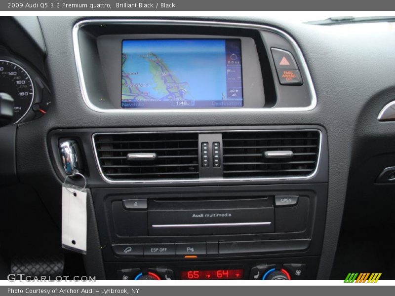 Brilliant Black / Black 2009 Audi Q5 3.2 Premium quattro