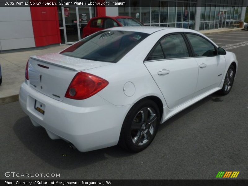  2009 G6 GXP Sedan Summit White