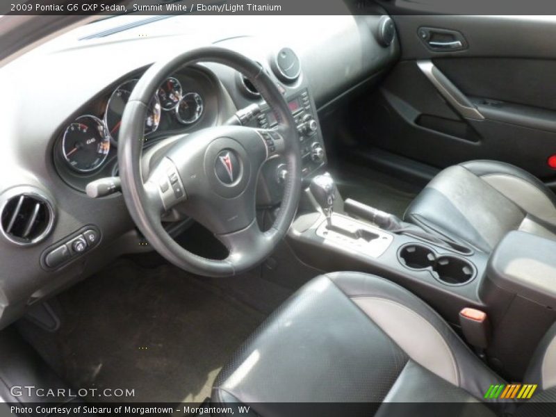 Ebony/Light Titanium Interior - 2009 G6 GXP Sedan 