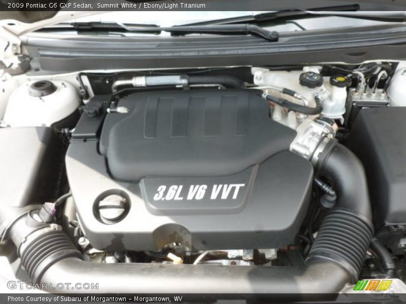  2009 G6 GXP Sedan Engine - 3.6 Liter DOHC 24-Valve VVT V6