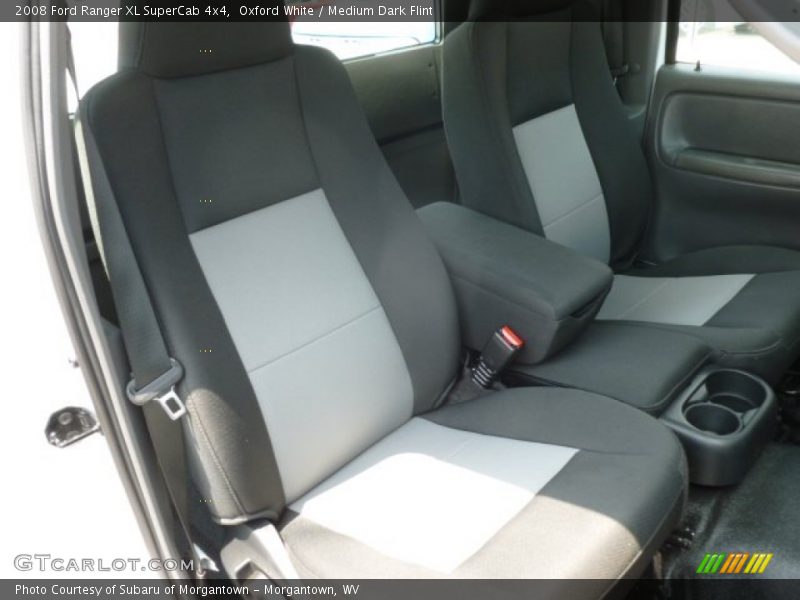 Oxford White / Medium Dark Flint 2008 Ford Ranger XL SuperCab 4x4