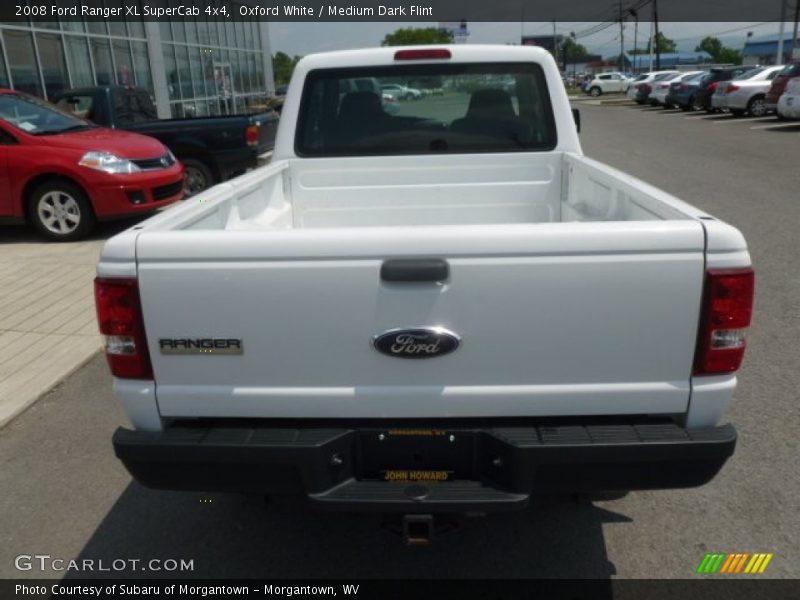 Oxford White / Medium Dark Flint 2008 Ford Ranger XL SuperCab 4x4