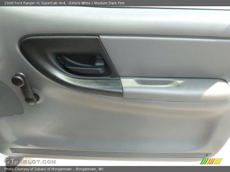 Oxford White / Medium Dark Flint 2008 Ford Ranger XL SuperCab 4x4
