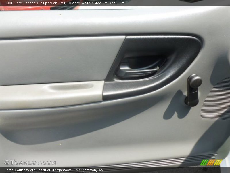 Oxford White / Medium Dark Flint 2008 Ford Ranger XL SuperCab 4x4