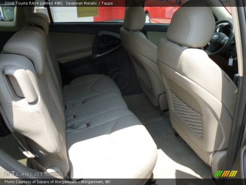 Savannah Metallic / Taupe 2008 Toyota RAV4 Limited 4WD