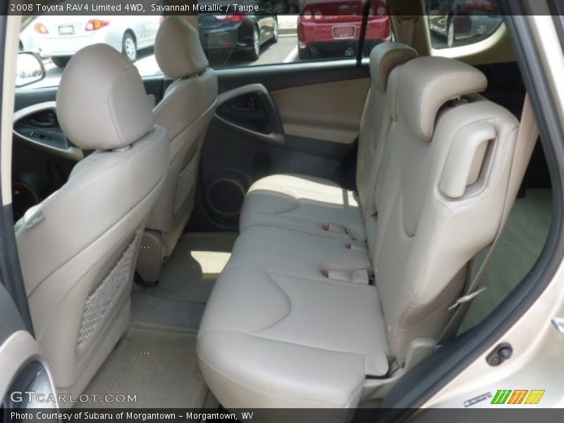 Savannah Metallic / Taupe 2008 Toyota RAV4 Limited 4WD