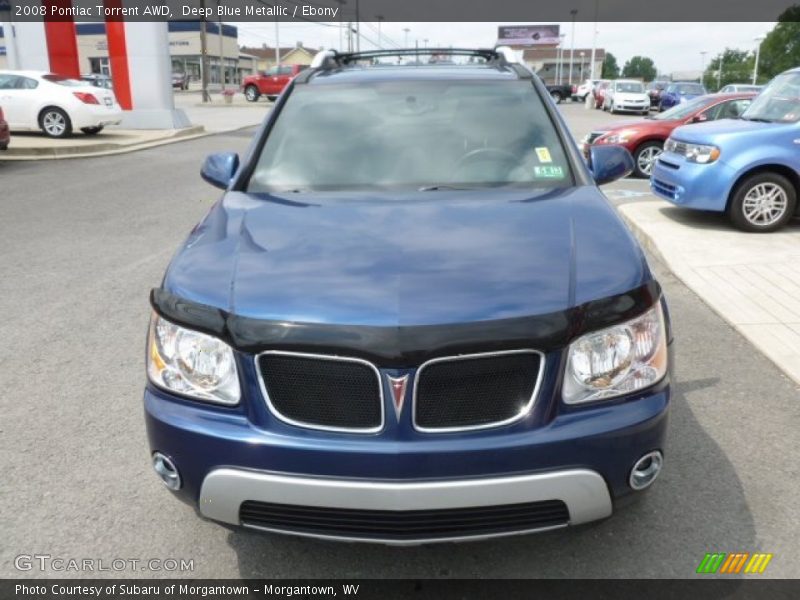Deep Blue Metallic / Ebony 2008 Pontiac Torrent AWD