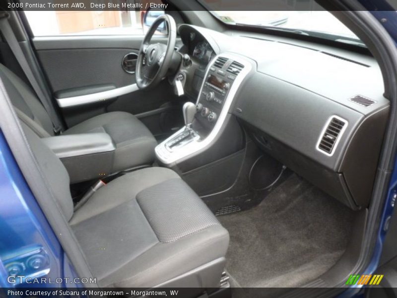 Deep Blue Metallic / Ebony 2008 Pontiac Torrent AWD