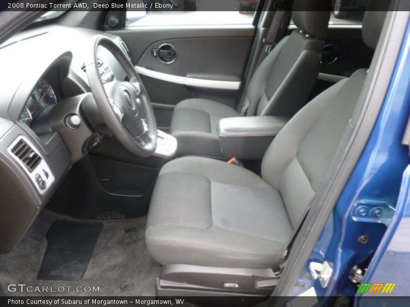 Deep Blue Metallic / Ebony 2008 Pontiac Torrent AWD