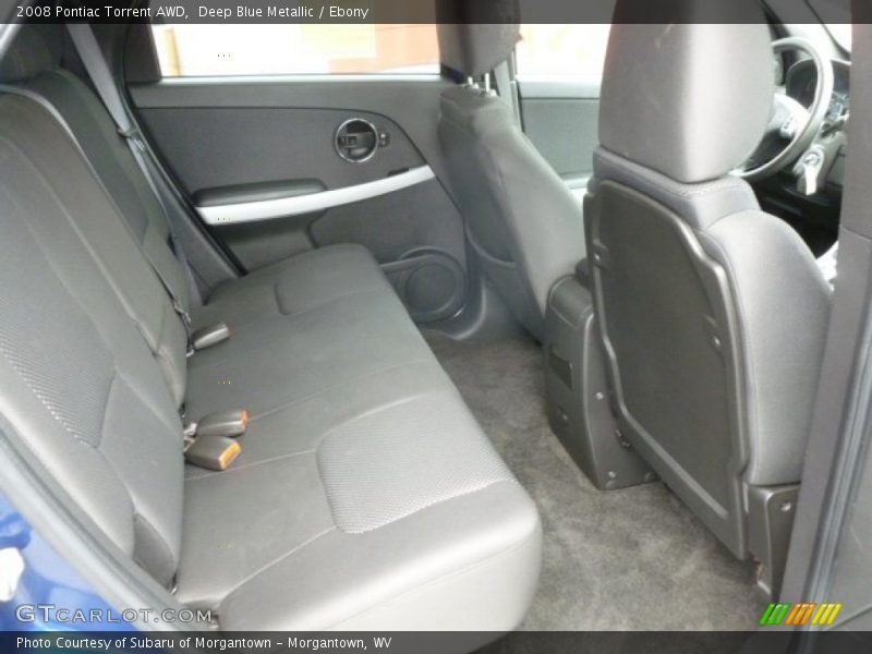 Deep Blue Metallic / Ebony 2008 Pontiac Torrent AWD