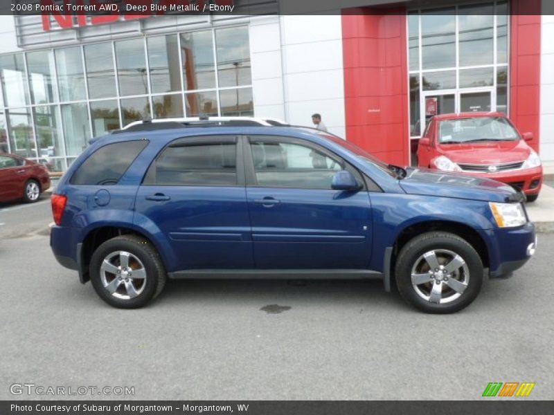 Deep Blue Metallic / Ebony 2008 Pontiac Torrent AWD