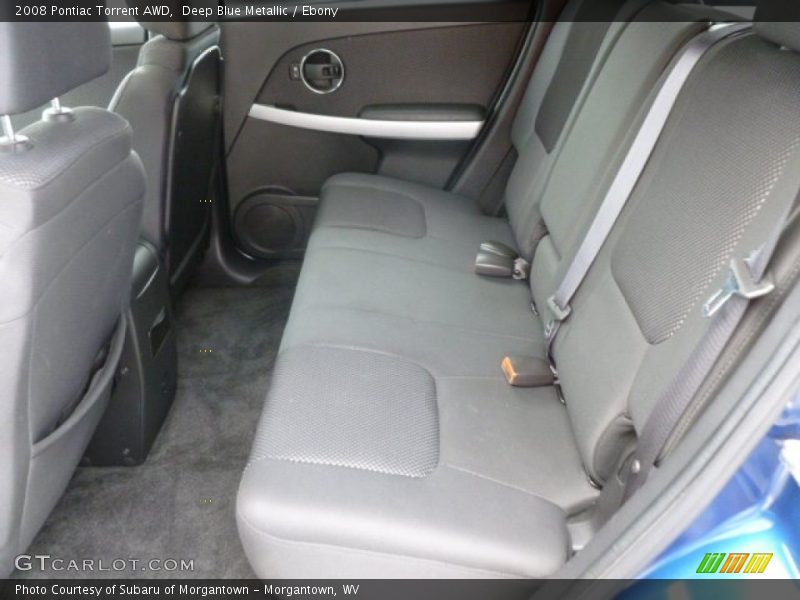 Deep Blue Metallic / Ebony 2008 Pontiac Torrent AWD