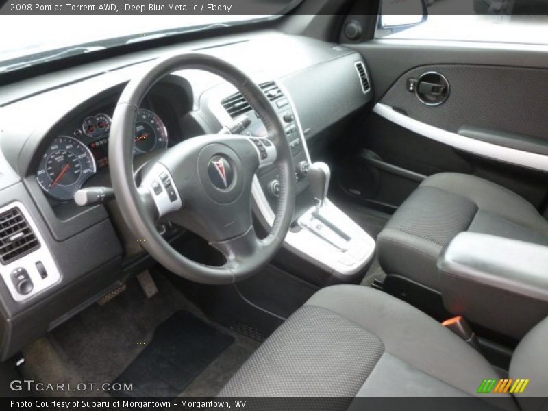 Deep Blue Metallic / Ebony 2008 Pontiac Torrent AWD