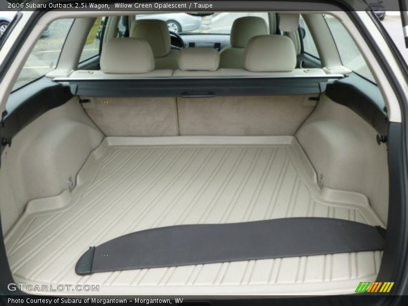 Willow Green Opalescent / Taupe 2006 Subaru Outback 2.5i Wagon
