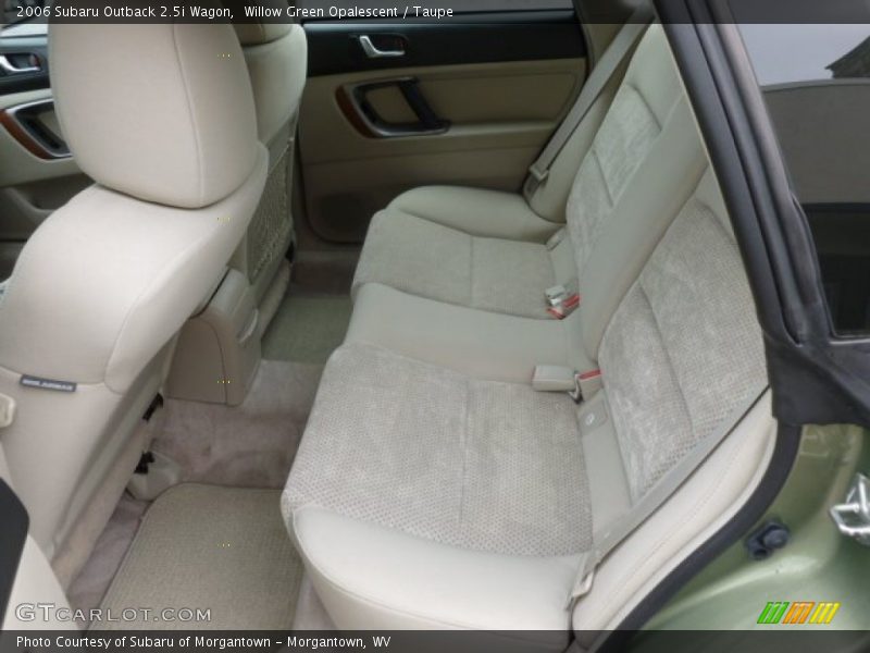 Willow Green Opalescent / Taupe 2006 Subaru Outback 2.5i Wagon