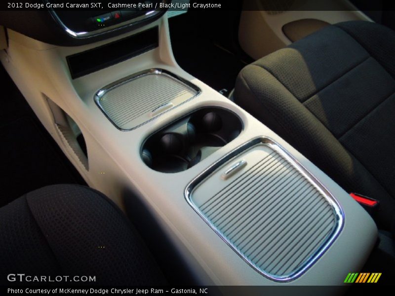 Cashmere Pearl / Black/Light Graystone 2012 Dodge Grand Caravan SXT