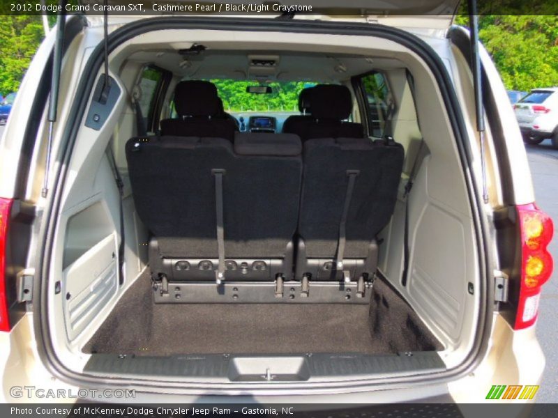  2012 Grand Caravan SXT Trunk